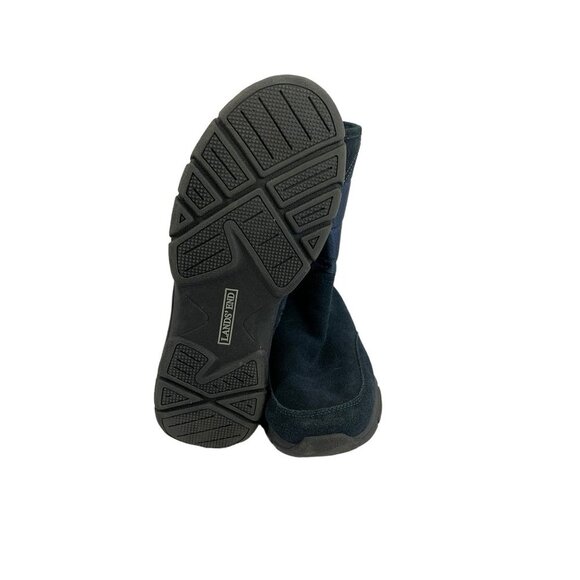 Lands Ends Women's Navy Blue Winter Boots - Picture 5 of 6
